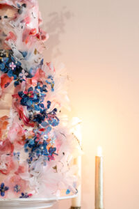 Wafer paper abstract hydrangea- Petite Pivoine Cakes