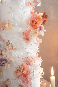 Wafer paper flowers- details- Petite Pivoine Cakes