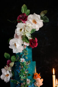 Wafer paper summer garden- Petite Pivoine Cakes