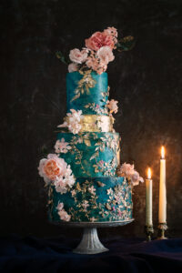 Dreamy garden wafer paper wedding cake- Petite Pivoine Cakes (2)