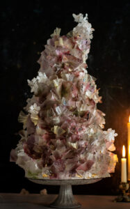 Fantasy wafer paper wedding cake- Petite Pivoine Cakes