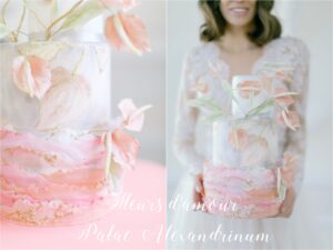 Romance- wedding cake- Petite Pivoine Cakes